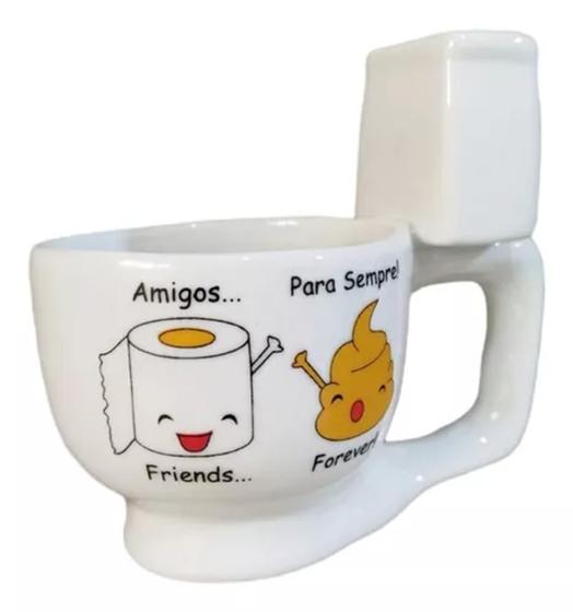 Imagem de Caneca 3D Privada Vaso Sanitário