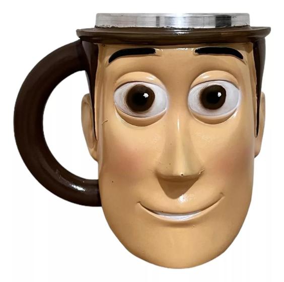 Imagem de Caneca 3D Woody Toy Story 250ml Geek  - Zona Criativa