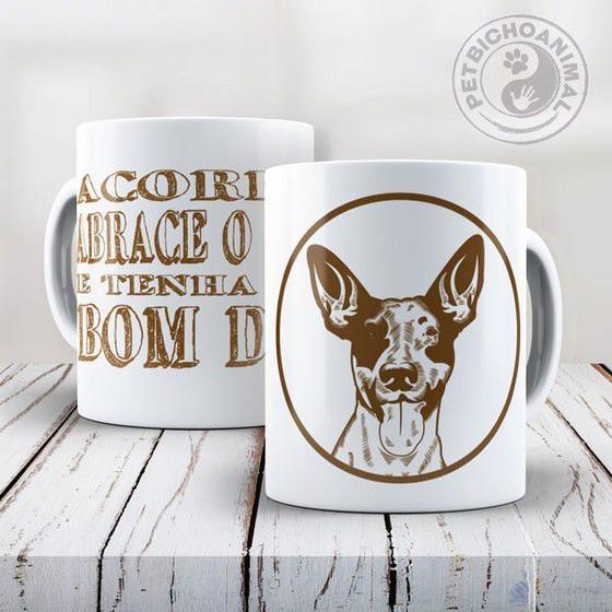 Imagem de Caneca Acorde e Abrace o Cão