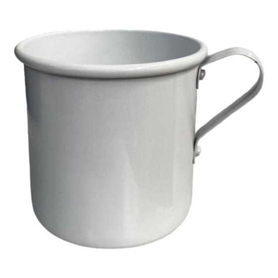 Imagem de Caneca Agata 360 ml 8 cm Pretos Velhos em Alumínio