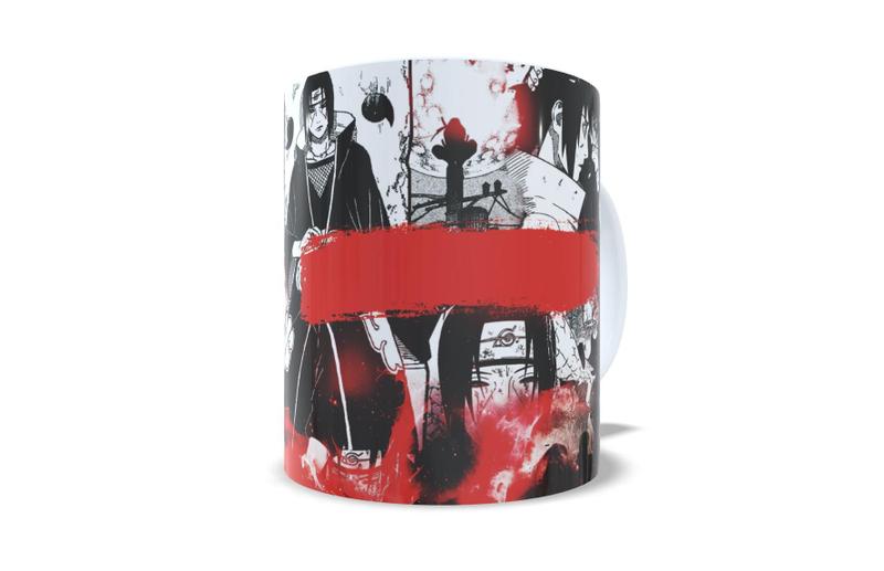 Imagem de Caneca Akatsuki Naruto porcelana personalizada com seu nome