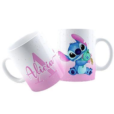 Imagem de Caneca Alfabeto e Nome Stitch