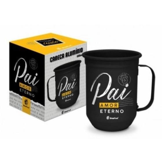 Imagem de Caneca Aluminio - Pai Amor Eterno 600ml