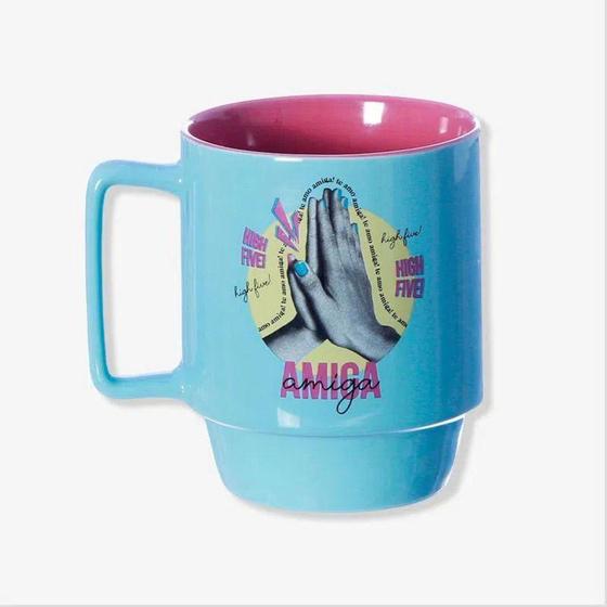 Imagem de Caneca Amiga High FIve - Zona Criativa