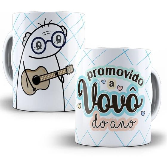 Imagem de Caneca anúncio de gravidez flork - promovido a vovô