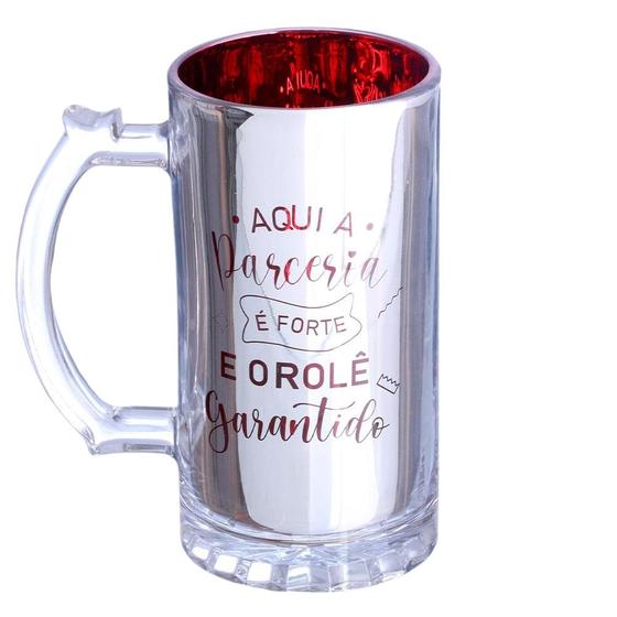 Imagem de Caneca  aqui a parceria e forte e o role garantido - 450ml