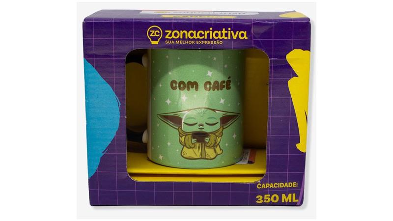 Imagem de Caneca Baby Yoda Pop 350ML - Zona Criativa