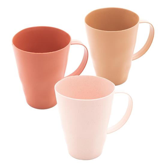 Imagem de Caneca Bambu E Pp Organic Com Alça Sortida 450Ml Lyor