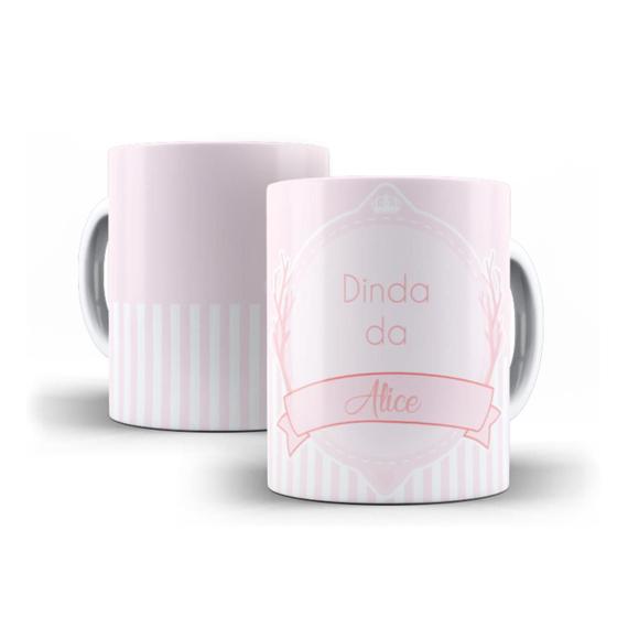 Imagem de Caneca Batizado Foto Dindo Dinda Afilhado Coruja