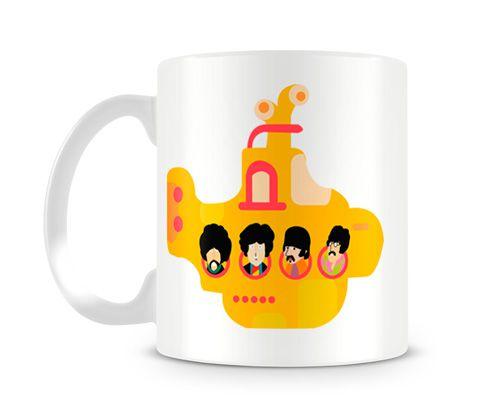 Imagem de Caneca Beatles Yellow Submarine