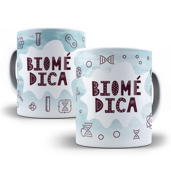 Imagem de Caneca biomédica profissão faculdade presente biomedicina