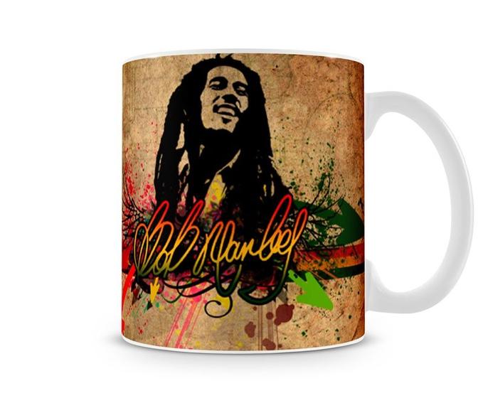 Imagem de Caneca Bob Marley I 325ml Cerâmica