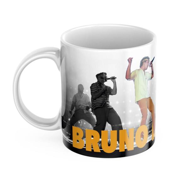 Imagem de Caneca Bruno Mars Show Brasil 2023 - Cerâmica 325ml