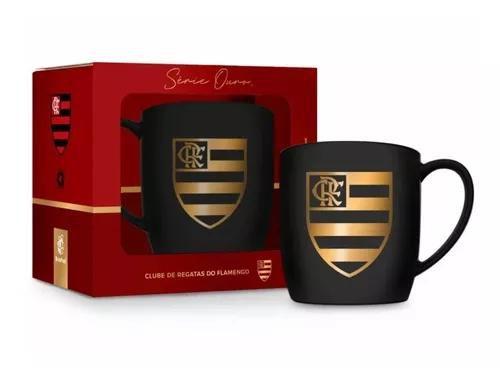 Imagem de Caneca Café Chá Porcelana Xícara Personalizada Flamengo