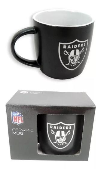 Imagem de Caneca Café NFL Las Vegas Raiders 330ML Cerâmica