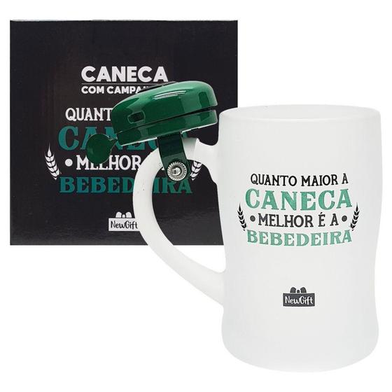 Imagem de Caneca Campainha Quanto Maior a Caneca 400ml - Newgift