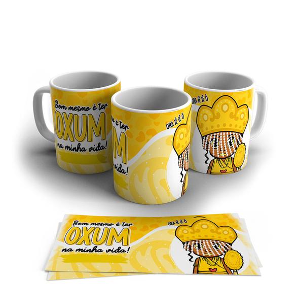 Imagem de Caneca Candomblé e Orixá Mirim - Oxum: CNC001 13737