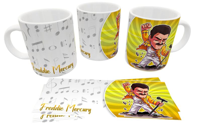 Imagem de Caneca Cantores Freddie Mercury 02