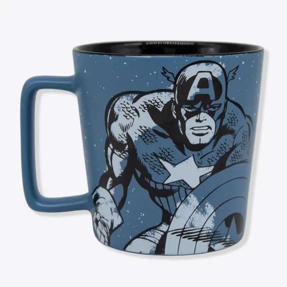 Imagem de Caneca Capitão America 400ml 10024259  - ZonaCriativa