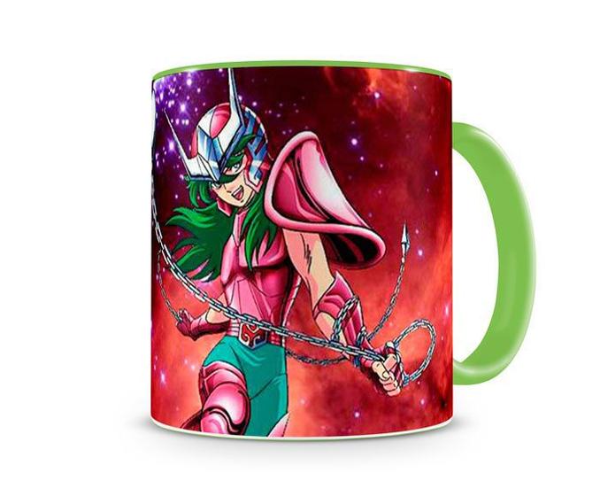 Imagem de Caneca Cavaleiros do Zodíaco Shun Green