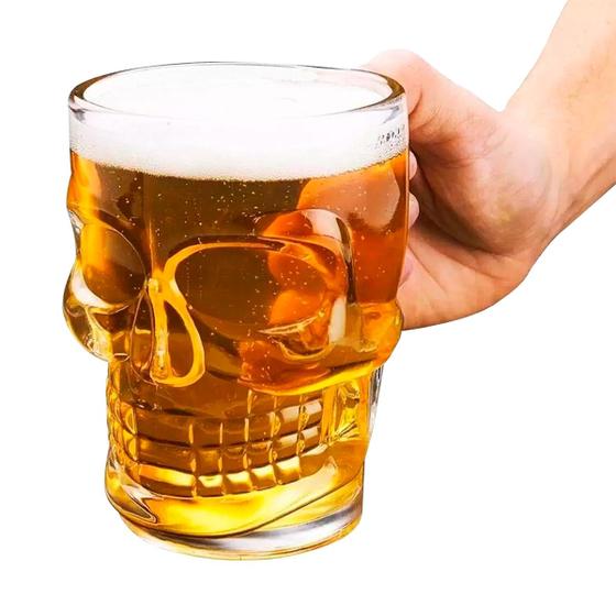 Imagem de Caneca Caveira 510ml Chopp Cerveja  Dolce Home