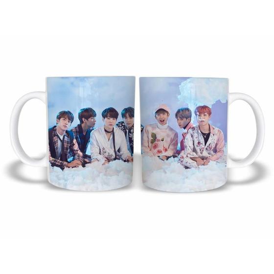 Imagem de Caneca Cerâmica 325ML Bts Kpop Grupo