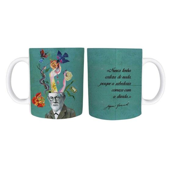 Imagem de Caneca Cerâmica 325ML Filosofia Freud 3 Filósofo