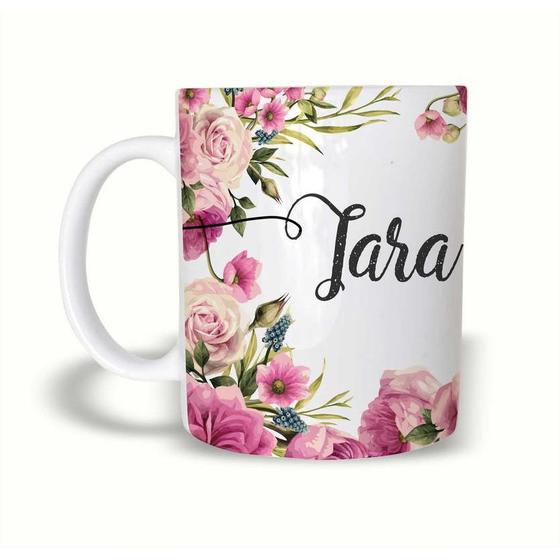 Imagem de Caneca Cerâmica 325ML Presente Especial Nome Iara