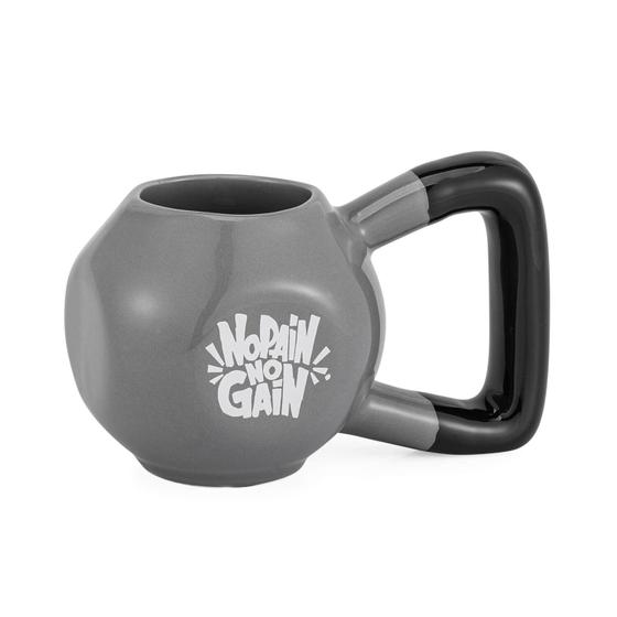 Caneca cerâmica 3D peso academia kettlebell cross musculação Menor preço em Caneca cerâmica 3D peso academia kettlebell cross musculação