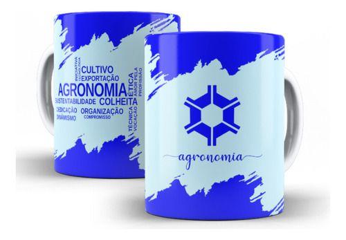 Imagem de Caneca Cerâmica Agronomia Cursando Presente Formatura 06071