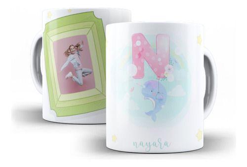 Imagem de Caneca Cerâmica Aluno Nome Personalizada Bichinhos