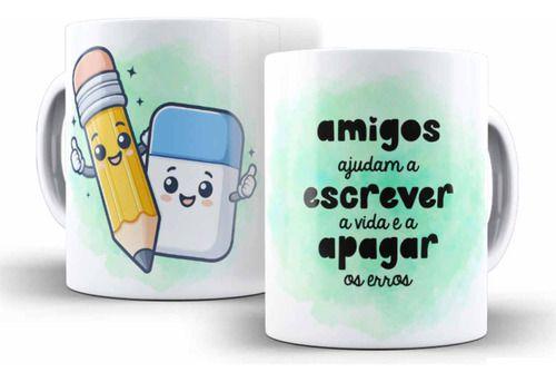 Imagem de Caneca Cerâmica Amizade Amigos Divertida Presente Amigas