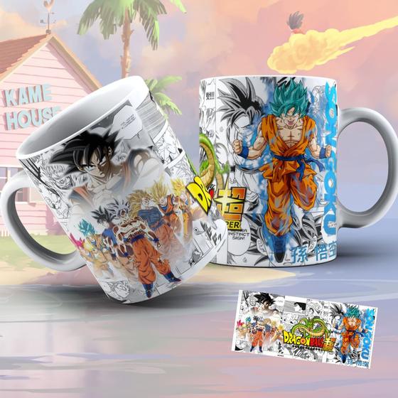 Imagem de Caneca Ceramica Anime Dragon Ball Z Goku