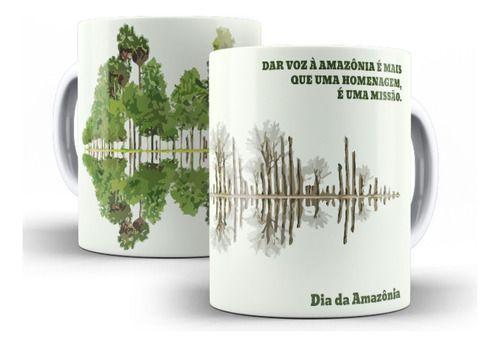 Imagem de Caneca Cerâmica Dia Da Amazônia Homenagem Missão 2126