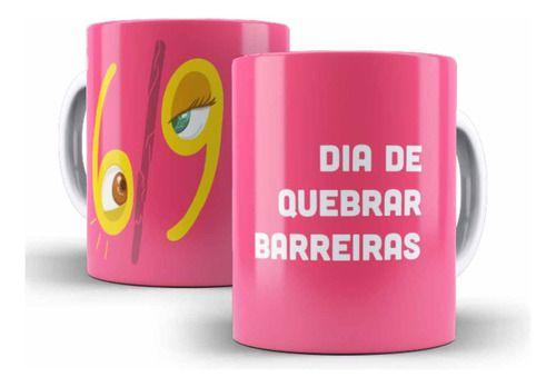 Imagem de Caneca Cerâmica Dia De Quebrar Barreiras 6 De Setembro 2138