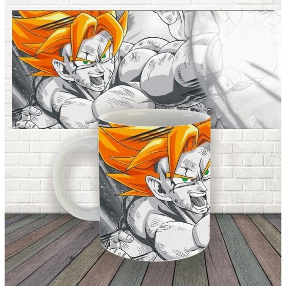 Imagem de Caneca cerâmica dragon ball Goku Naruto Harry Potter anime serie