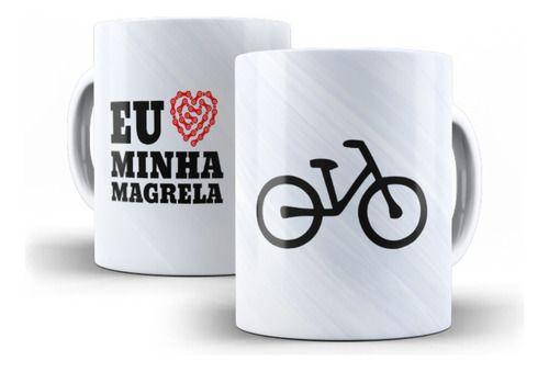 Imagem de Caneca Cerâmica Eu Amo Minha Magrela Presente Ciclismo 01729