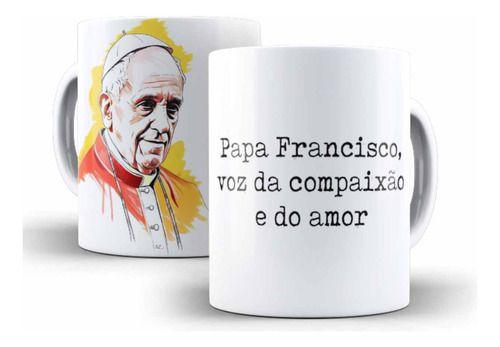 Imagem de Caneca Cerâmica Frases Santos Católicos Igreja Jesus Cristo