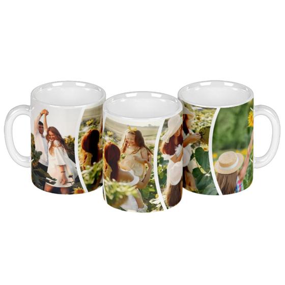 Imagem de Caneca Cerâmica Mosaico Fotos Presente Aniversário 13671