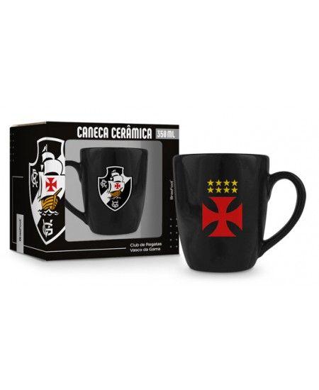 Imagem de Caneca Ceramica Prime Times Vasco 350ml