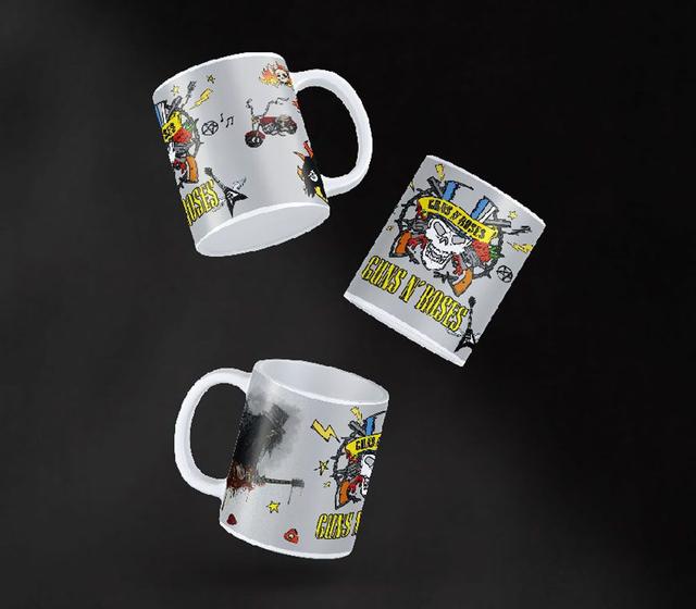 Imagem de Caneca Cerâmica Rock Guns N' Rores Mod.01