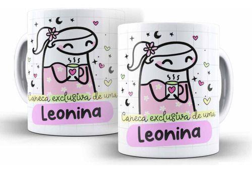 Imagem de Caneca Cerâmica Signo Leonina Flork Bonita Barato -15465