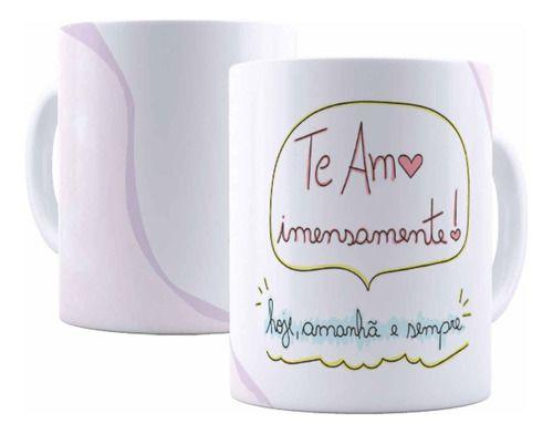 Imagem de Caneca Cerâmica Te Amo Imensamente Presente Namorados 04366