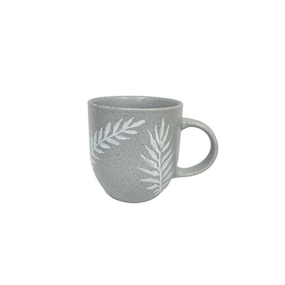 Imagem de Caneca Chá Cerâmica Anastásia 397Ml Cinza