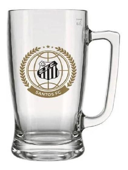 Imagem de Caneca Chopp Santos Futebol Peixe Cerveja Time Brasileiro