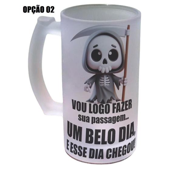 Imagem de Caneca Chopp Vidro 475ml Hummm Eu Gosto Assim Amostradinho