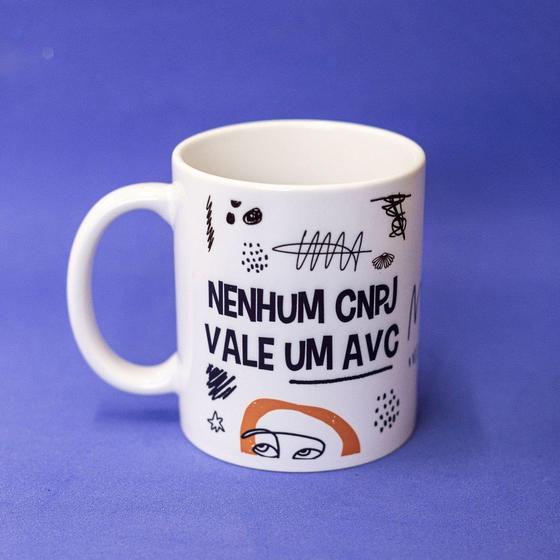 Imagem de Caneca Coach de Fracassos, Nenhum CNPJ vale um AVC