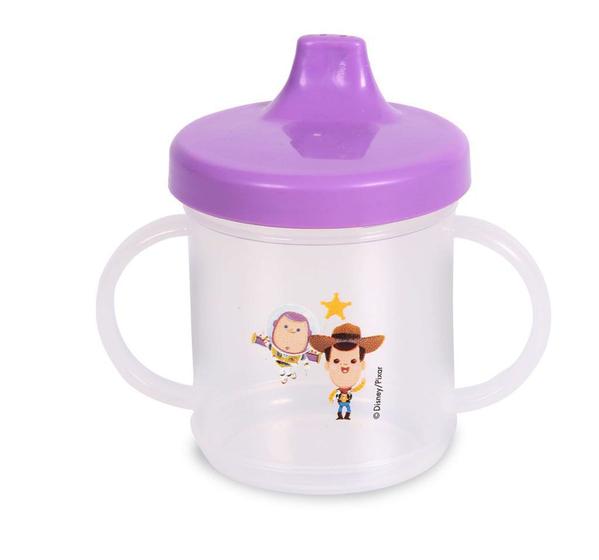 Caneca Com Alça Redutora De Pingos 240Ml Toy Story BabyGo Menor preço em Caneca Com Alça Redutora De Pingos 240Ml Toy Story BabyGo