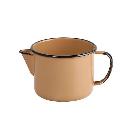 Imagem de Caneca com Bico Esmaltada Marrom 1 L Ewel