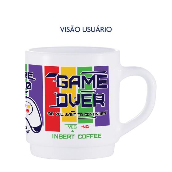 Imagem de Caneca com Frases MUG Geek Game Over 310ml